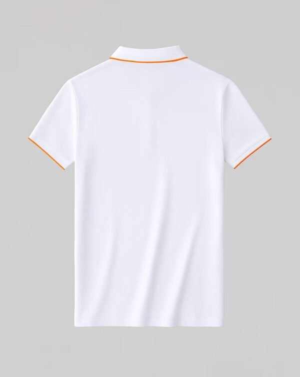 Men’s Classic Zipper T-Shirt with Collar